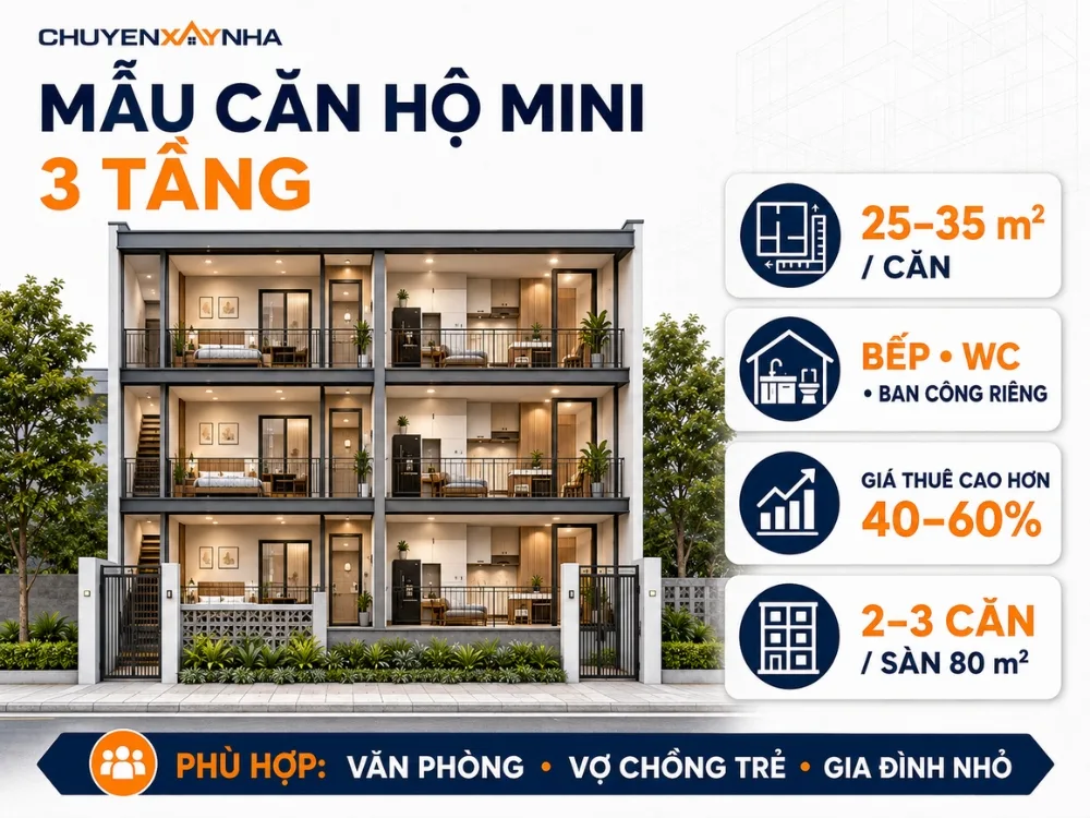 Mẫu căn hộ mini