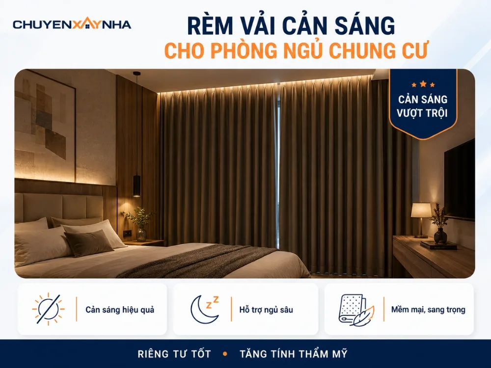 Rèm vải cản sáng