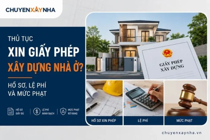 Thủ tục làm giấy phép xây dựng