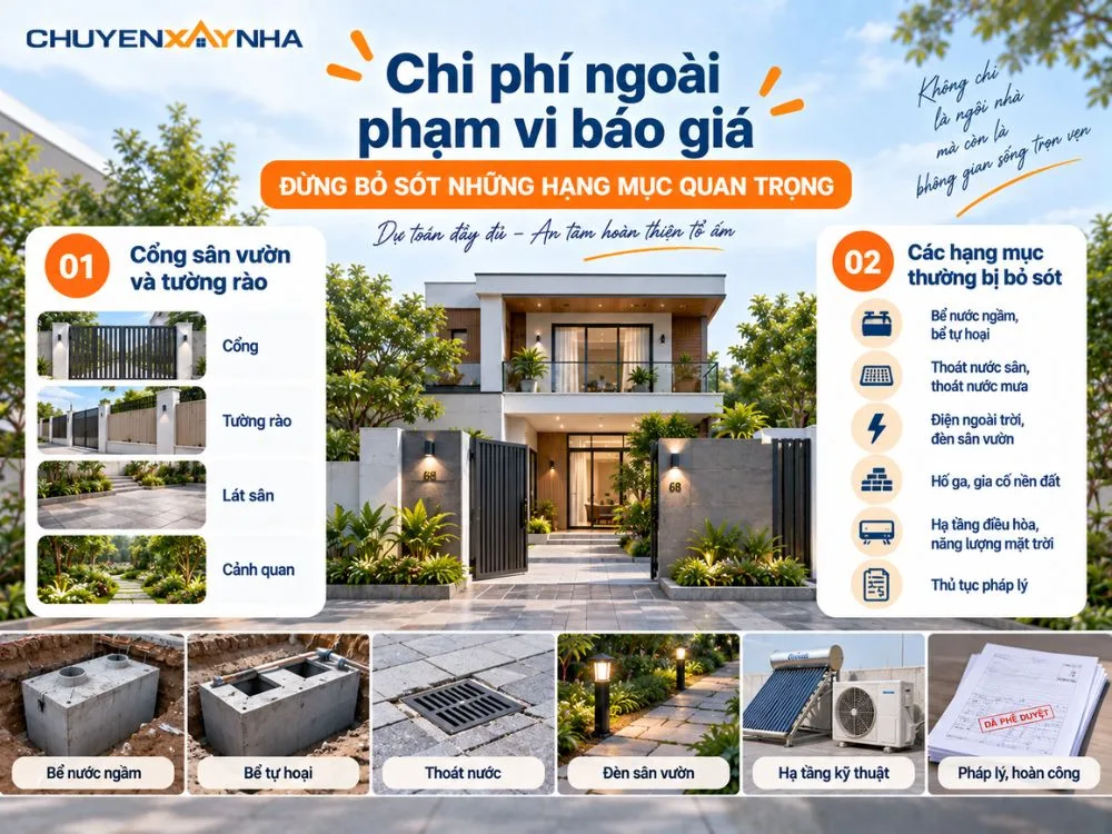 Chi phí ngoài phạm vi báo giá
