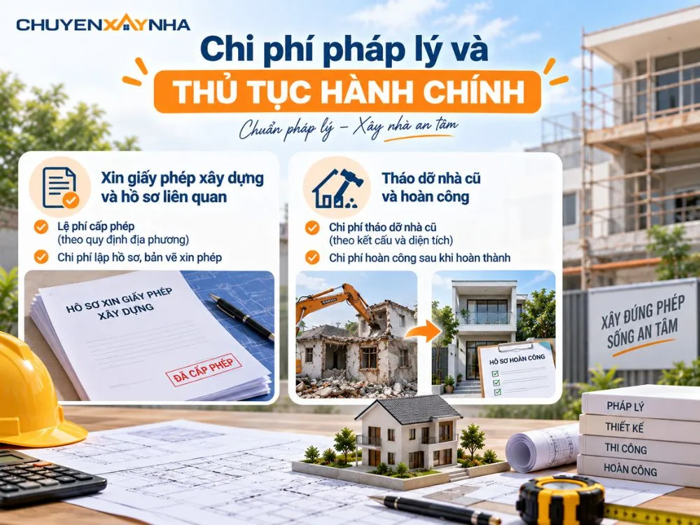 Chi phí pháp lý và thủ tục hành chính