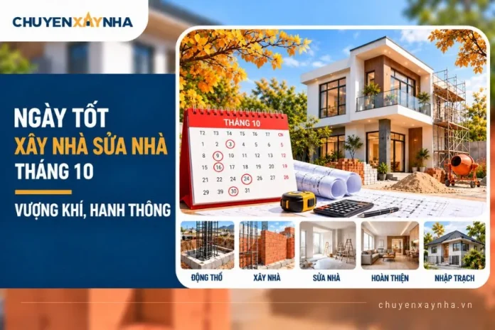 Ngày tốt xây nhà sửa nhà tháng 12