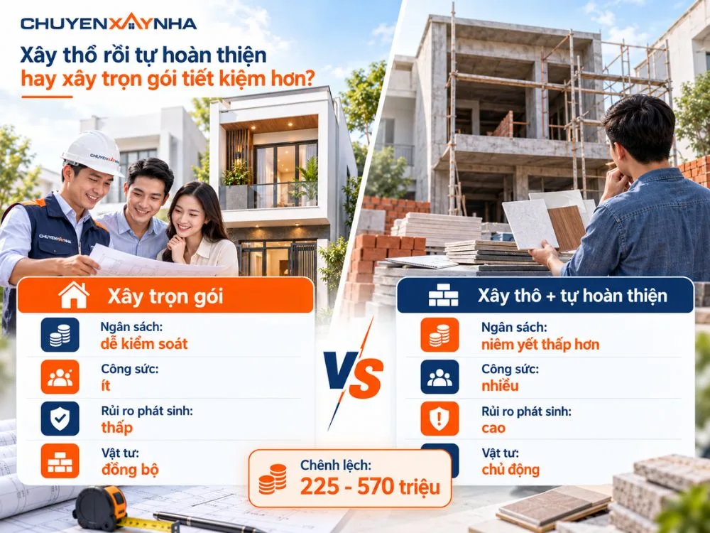 Xây trọn gói thắng về khả năng kiểm soát ngân sách